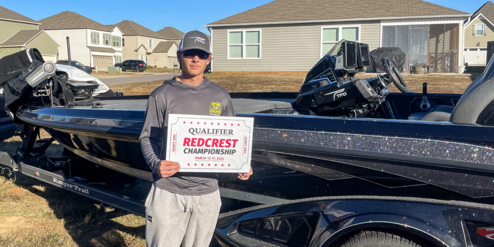 Image for Head makes history as first College Fishing qualifier for REDCREST