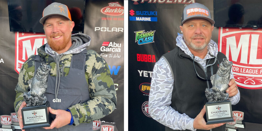 Image for Strickland edges field by one ounce to win phoenix Bass Fishing League event at Harris Chain of Lakes