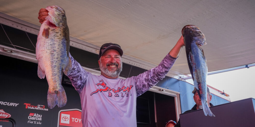 Image for Gonzalez blasts 26-2 on final day for Strike King co-angler title