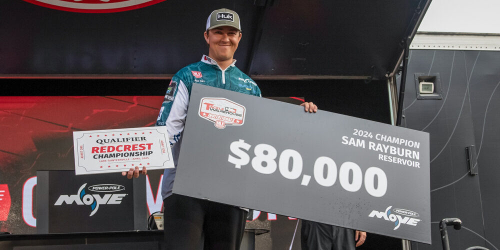 Image for Drew Gill wins Tackle Warehouse Invitationals Stop 1 Presented by Power-Pole MOVE at Sam Rayburn Reservoir