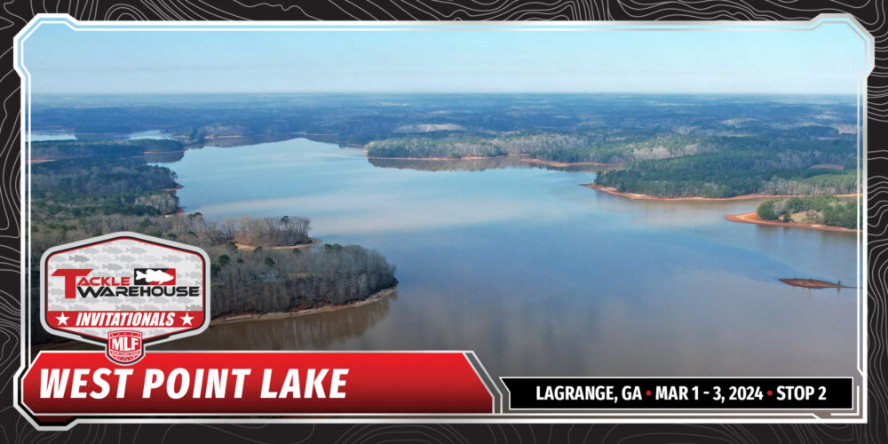 Image for LaGrange, Georgia, set to host Tackle Warehouse Invitationals Stop 2 on West Point Lake Presented by Suzuki