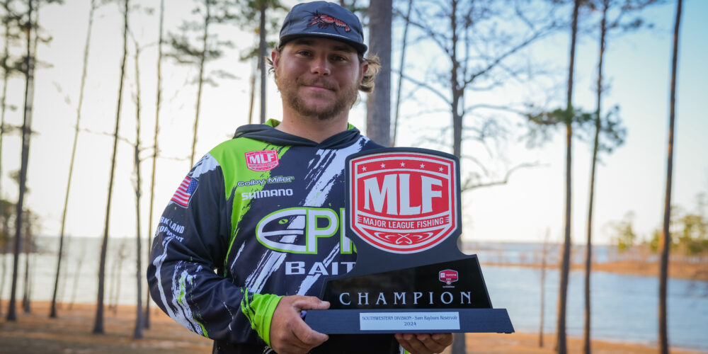 Image for Miller dominates on Sam Rayburn with 77-7 3-day total