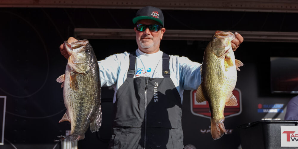 Image for Strelic grabs lead at Clear Lake with 27-5 Day 2 bag