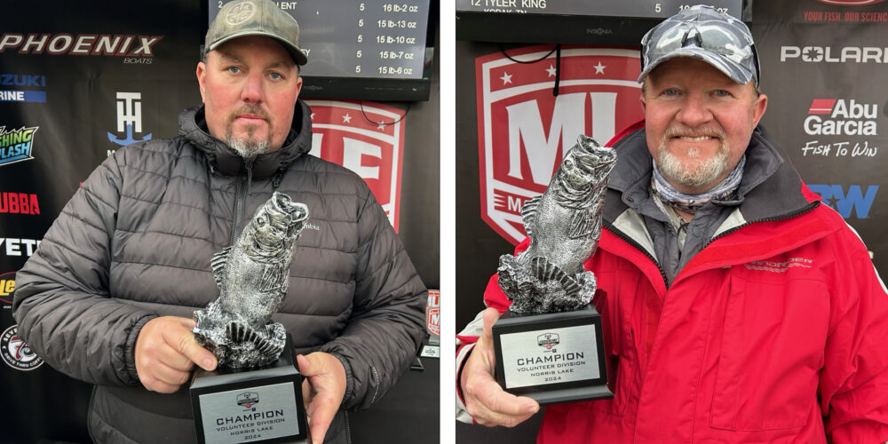 Image for Bristol’s Neece sews up second career MLF win at Phoenix Bass Fishing League event at Norris Lake