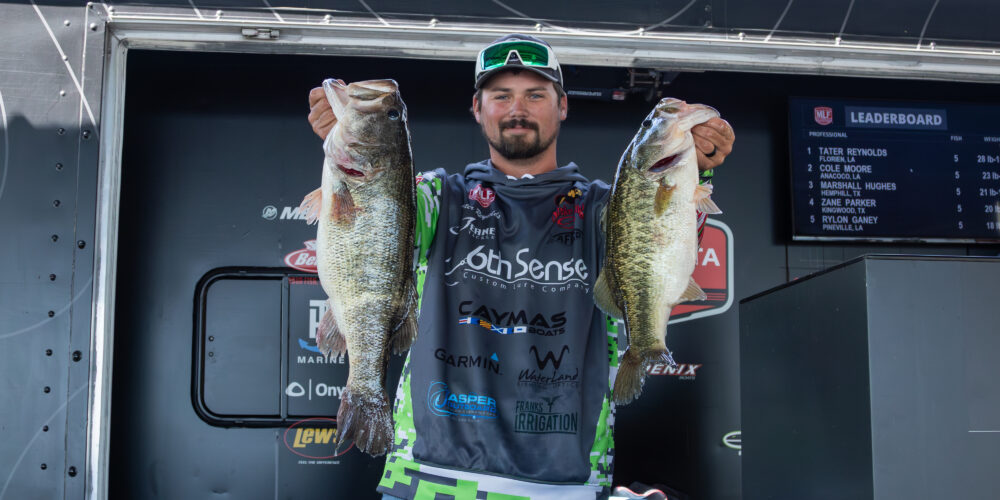 Image for Reynolds rockets to Day 1 lead with 28-15 on Toledo Bend