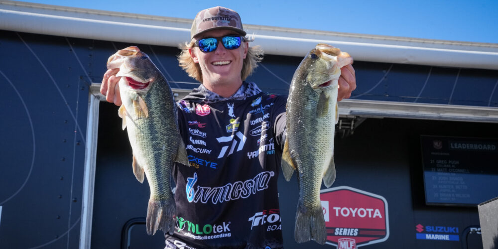 Image for Howell rides largemouth to Day 1 lead at Smith