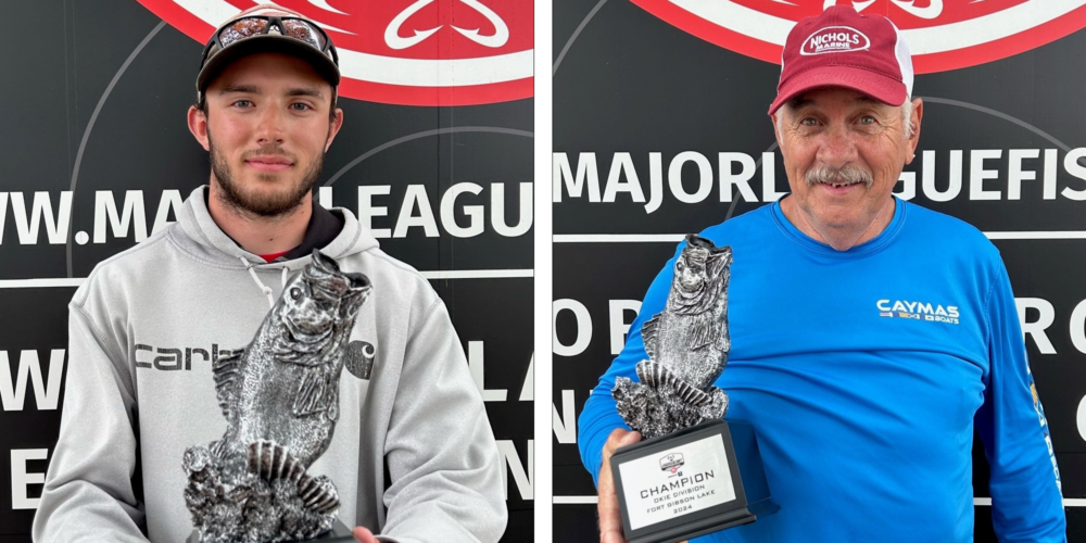 Image for Grove’s Malone overcomes tough conditions to win Phoenix Bass Fishing League event at Fort Gibson Lake