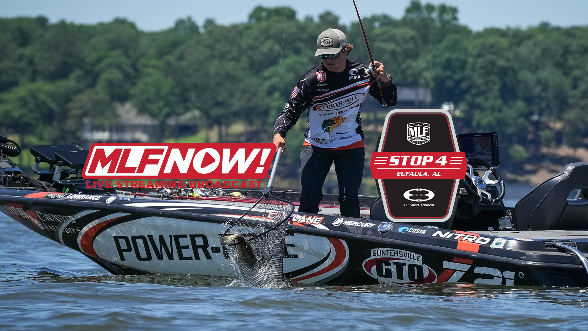 Tackle Warehouse Invitationals, Lake Eufaula, MLFNOW! Live Stream, Day