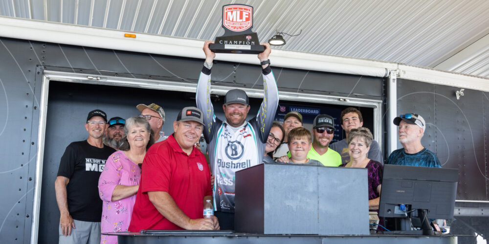 Image for Oklahoma angler Chris Jones wins MLF Toyota Series at Lake Eufaula 
