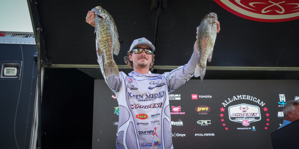 Image for Georgia boater Paul Marks Jr. takes lead into final day of Phoenix Bass Fishing League All-American Presented by T-H Marine at Cherokee Lake 
