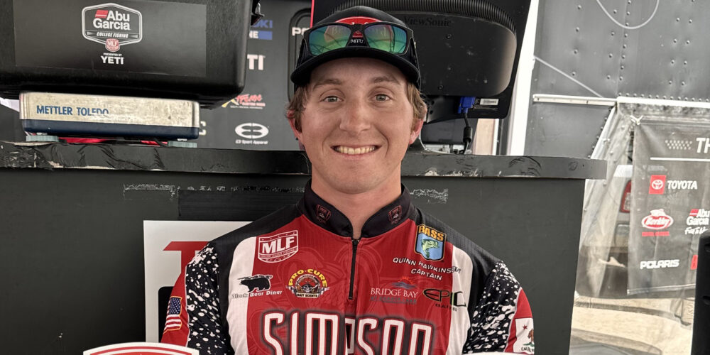 Image for Simpson University gets second consecutive win at Abu Garcia College Fishing tournament on the California Delta Presented by Tackle Warehouse