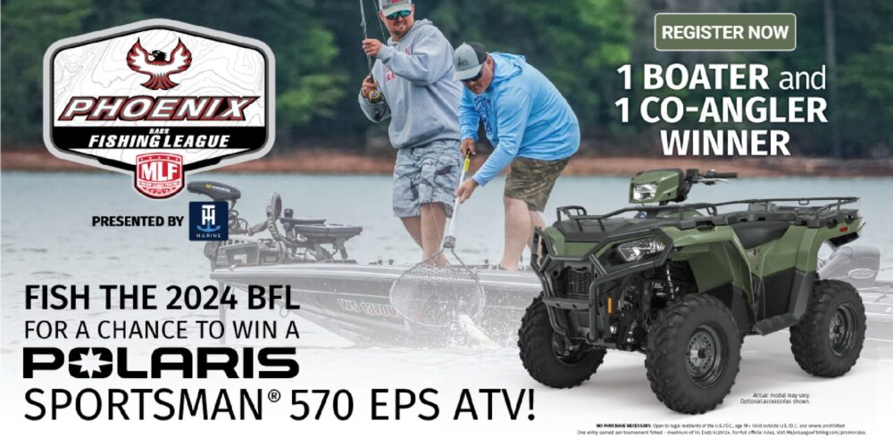 Image for Fishing a BFL now gives you a chance to win a Polaris in addition to great payouts