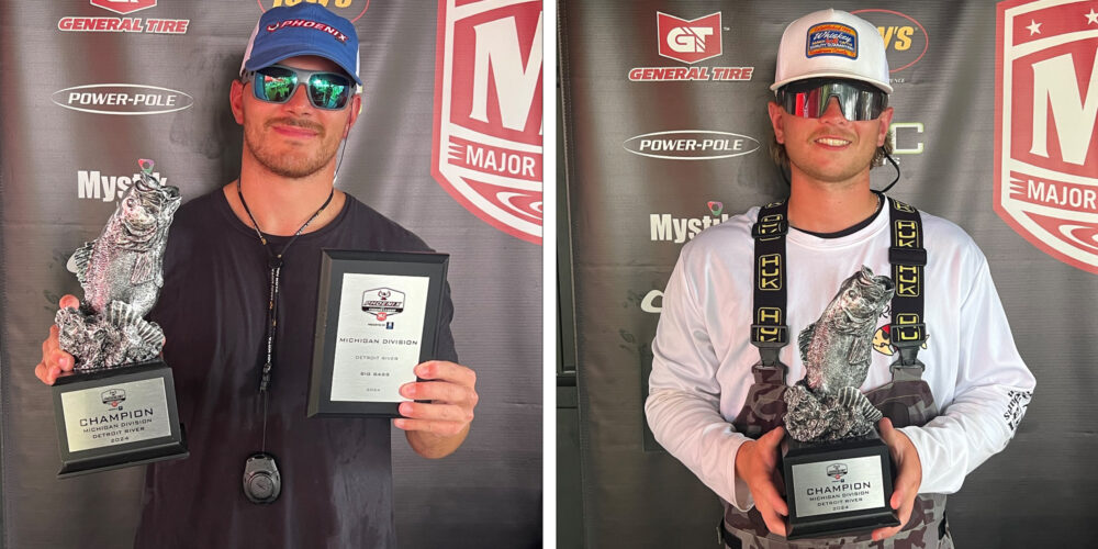 Image for Harrison Township’s Mandel posts first career win at Phoenix Bass Fishing League event at Detroit River