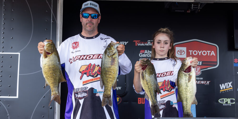 Image for LaBelle maintains lead on Champlain, eyes yet another home-lake win