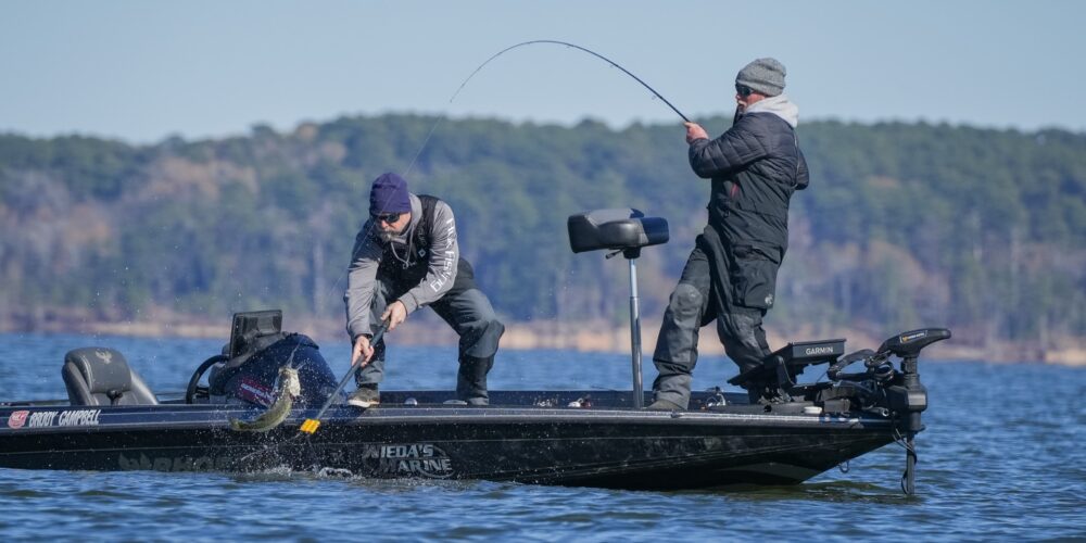 Image for Campbell extends lead entering final day on Sam Rayburn