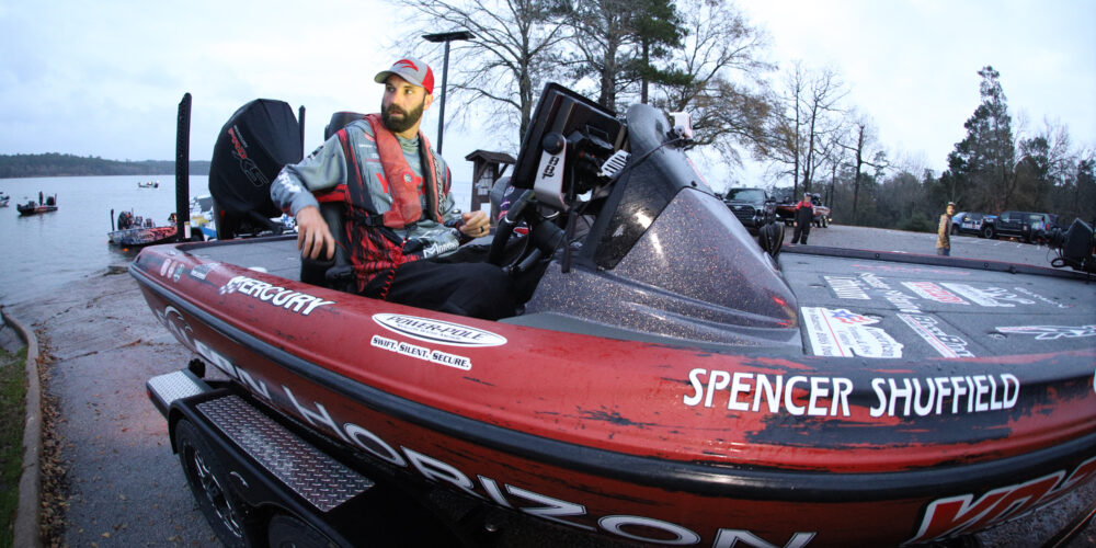 Image for Sonar strategy, big bites could loom large as Bass Pro Tour opens 2025 on Lake Conroe 