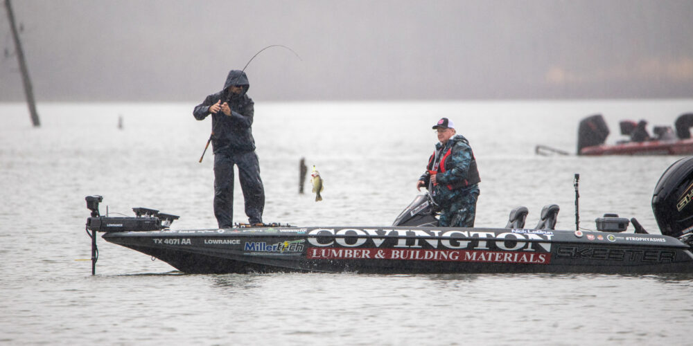 Image for Nick LeBrun leads early at B&W Trailer Hitches Stage 1 Presented by Power-Pole at Lake Conroe