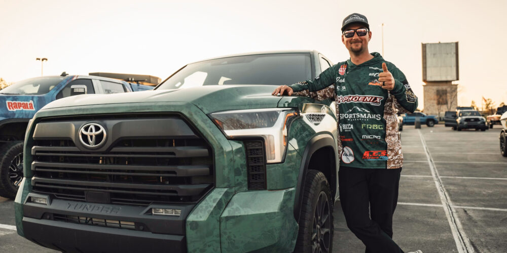 Image for Lawrence loads up on Bonus Bucks at Lake Conroe