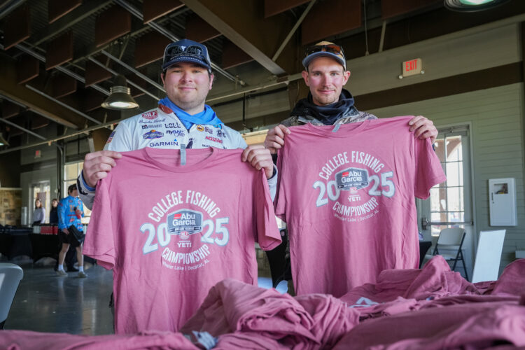 Image for GALLERY:  Swag and more as the Abu Garcia College Fishing National Championship begins in Alabama