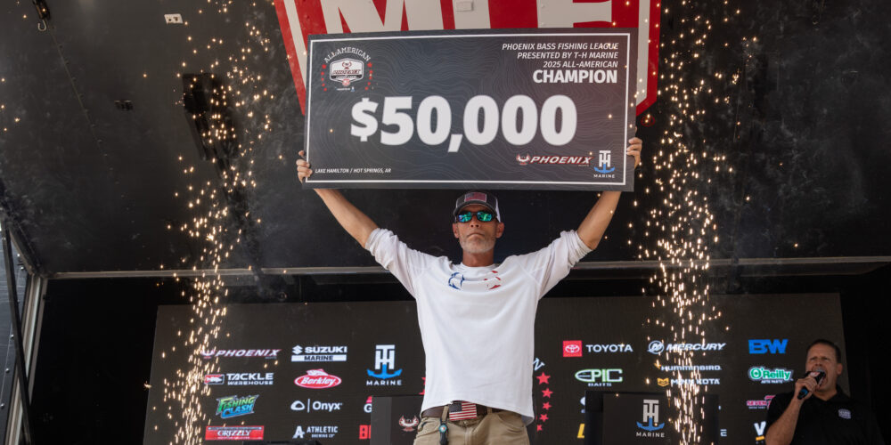Image for Standafer goes wire-to-wire for co-angler win in the All-American