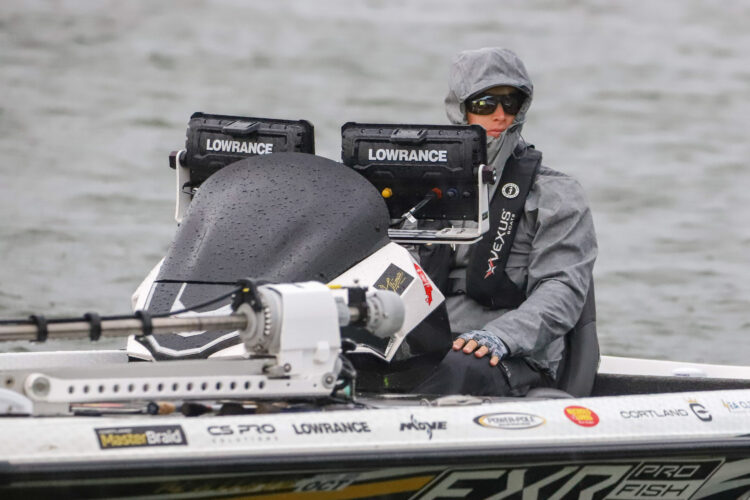 Image for GALLERY: Wet start to Stage 5 on Kentucky Lake