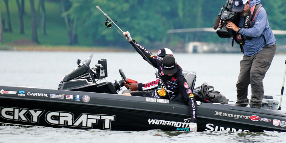 Image for Brent Ehrler paces field in Knockout Round at Bass Pro Tour Lowrance Stage 5 at Kentucky Lake Presented by Mercury