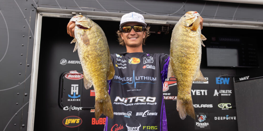 Image for Smith leads by ounces after Day 2 on Champlain