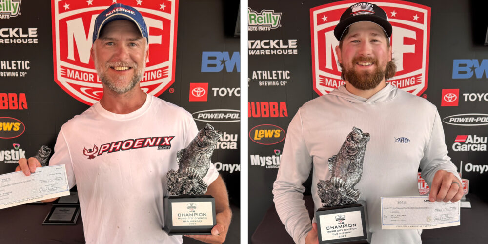 Image for Gallatin’s Womack frogs and flips for the win at Phoenix Bass Fishing League event at Old Hickory Lake