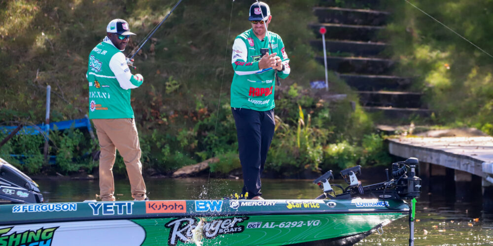 Image for Wheeler/Daniels and Birge/Poche advance after Elimination Round Match 3 at Knighten Industries Heritage Cup Presented by Bass Boat Technologies 