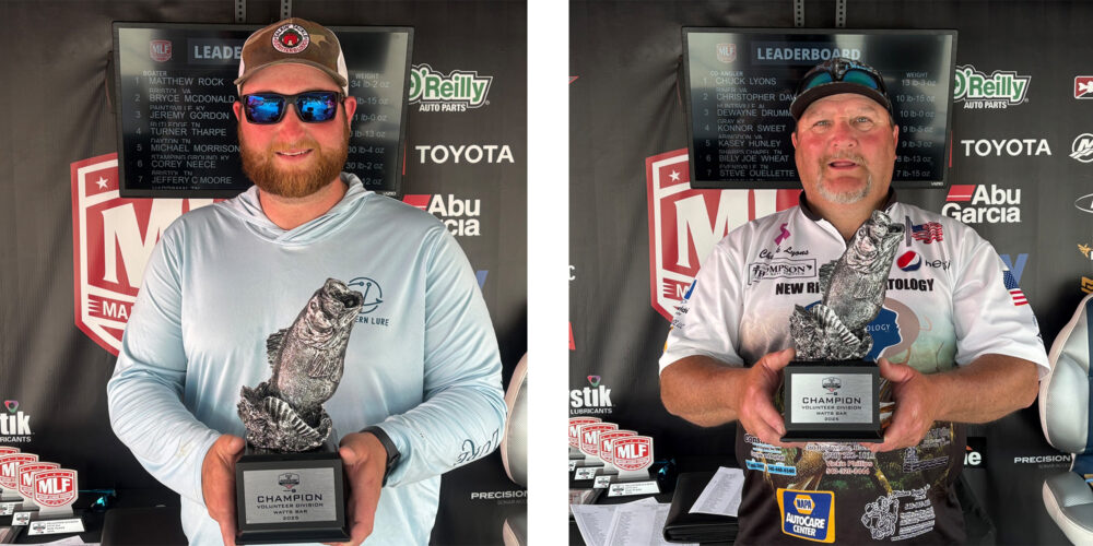 Image for Virginia’s Rock holds off field for victory at Phoenix Bass Fishing League event at Watts Bar