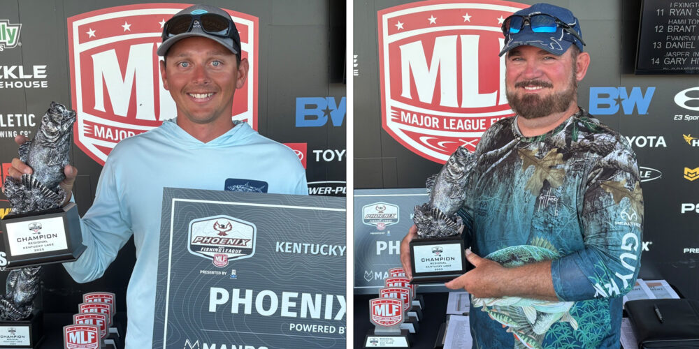 Image for Murray’s Berger dominates field for second-consecutive win at Phoenix Bass Fishing League Regional on Kentucky-Barkley Lakes Presented by Mando Deodorant