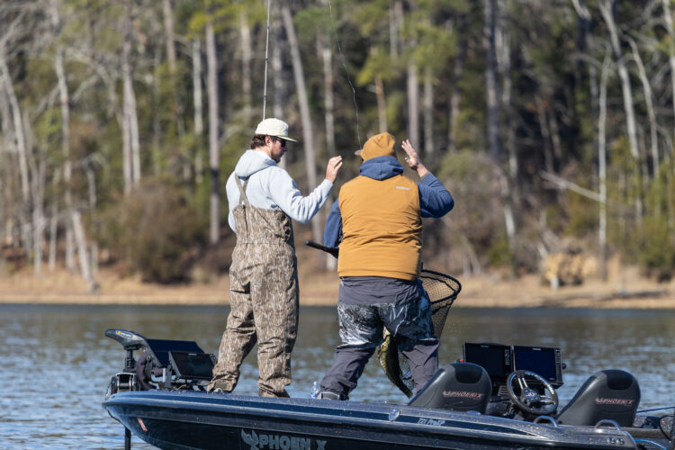 Image for GALLERY: The hunt is on for key bites on Lake Murray