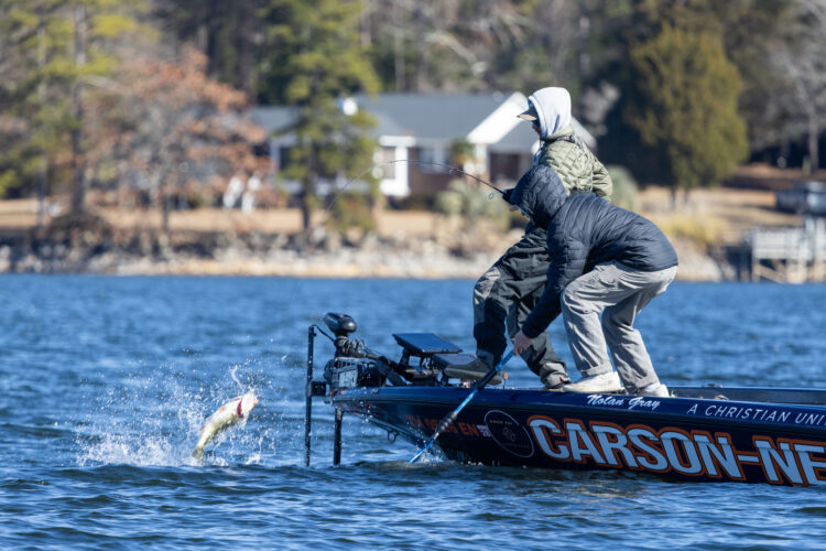 Image for GALLERY: The leaders try to stay on track at the National Championship on Lake Murray