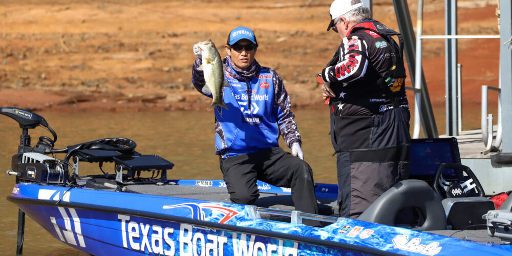 Image for Takahiro Omori tops Qualifying Round at Bass Pro Tour O’Reilly Auto Parts Stage 2 at Lake Hartwell Presented by Lowrance
