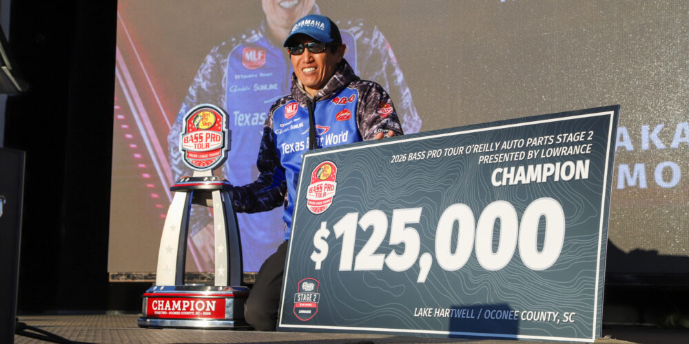 Image for Old-school Omori tops nail-biter on Hartwell for first Bass Pro Tour win