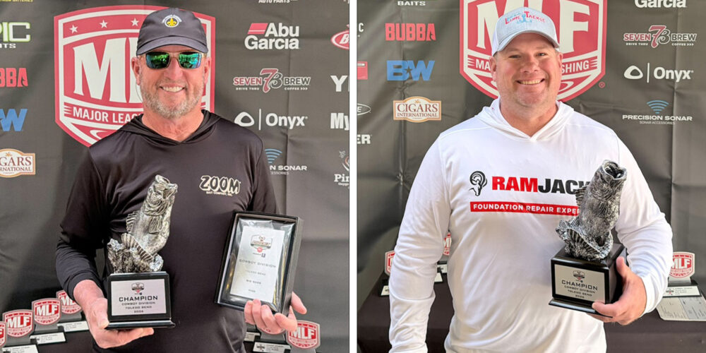 Image for Youngsville’s Robertson holds off field with giant kickers for victory at Phoenix Bass Fishing League event at Toledo Bend