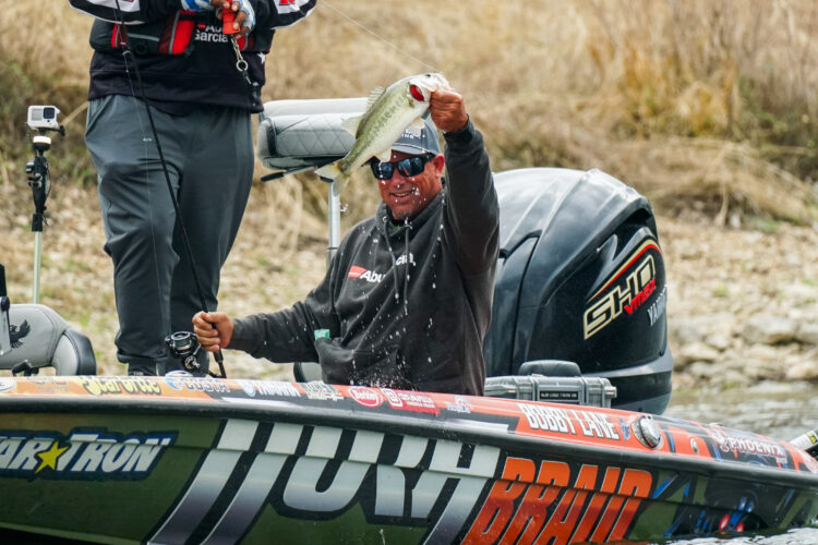 Image for GALLERY: Perseverance pays off during Day 1 of Bass Pro Tour Stage 3 on Lake Whitney