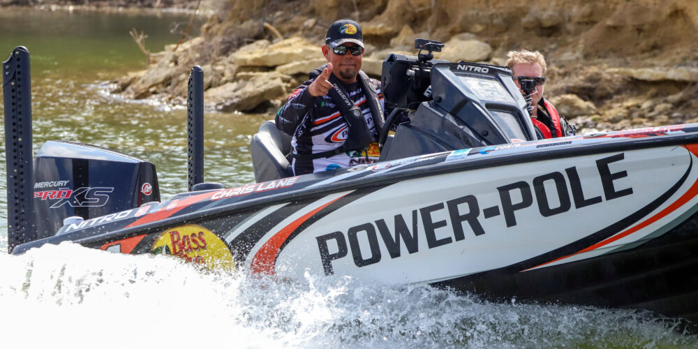 Image for Pow, baby! Chris Lane grabs early lead on Lake Whitney at Champion Teamwear Stage 3 Presented by MillerTech