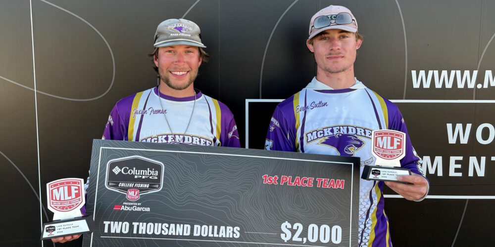 Image for McKendree University stays shallow for win at Columbia PFG College Fishing Presented by Abu Garcia tournament on Lake Eufaula