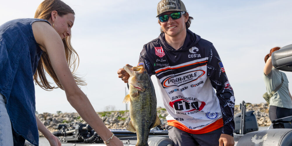 Image for Lane’s lead tightens after Day 2 of Tackle Warehouse Pro Circuit Stop 3 Presented by Suzuki Marine on Wheeler Lake