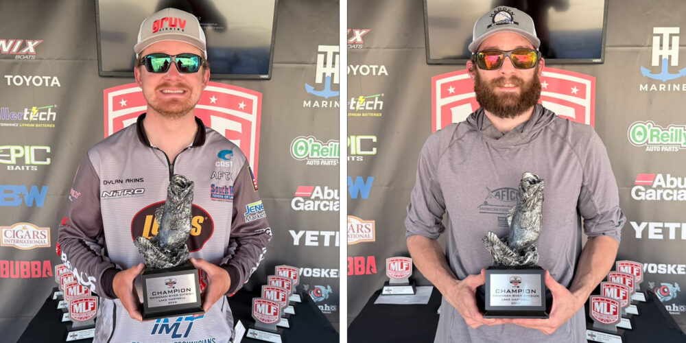 Image for Georgia’s Akins gets elusive win at Phoenix Bass Fishing League event at Lake Hartwell