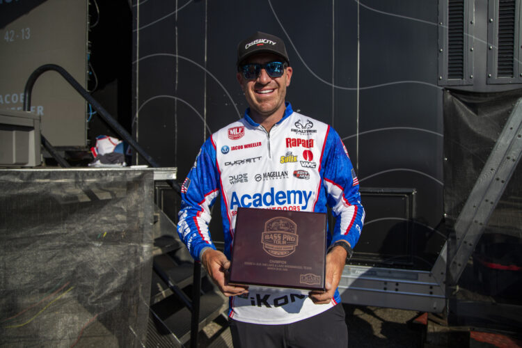 Image for GALLERY: Wheeler celebrates 11th Bass Pro Tour win