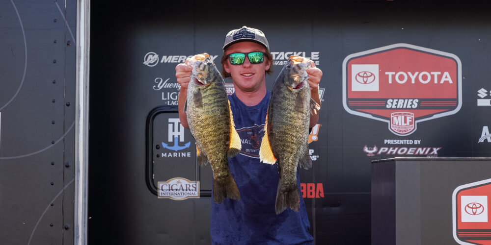 Image for Morgan blasts 23-13 to lead Day 1 at Kentucky Lake