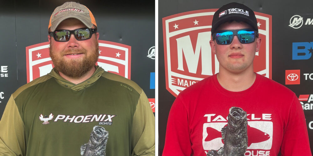 Image for Thompsonville’s McCord wins Phoenix Bass Fishing League Illini Division opener at Rend Lake