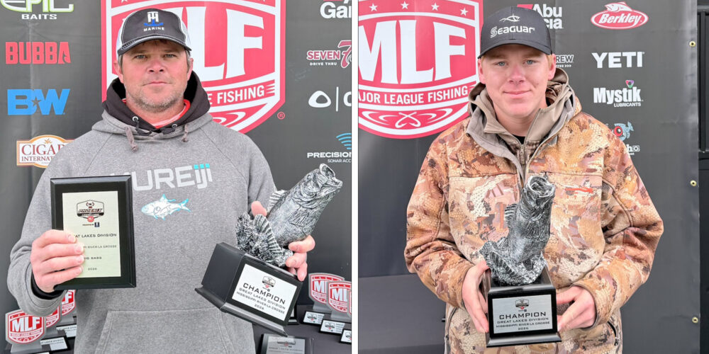 Image for La Crosse angler Mike Brueggen earns 12th career win at Phoenix Bass Fishing League event at Mississippi River
