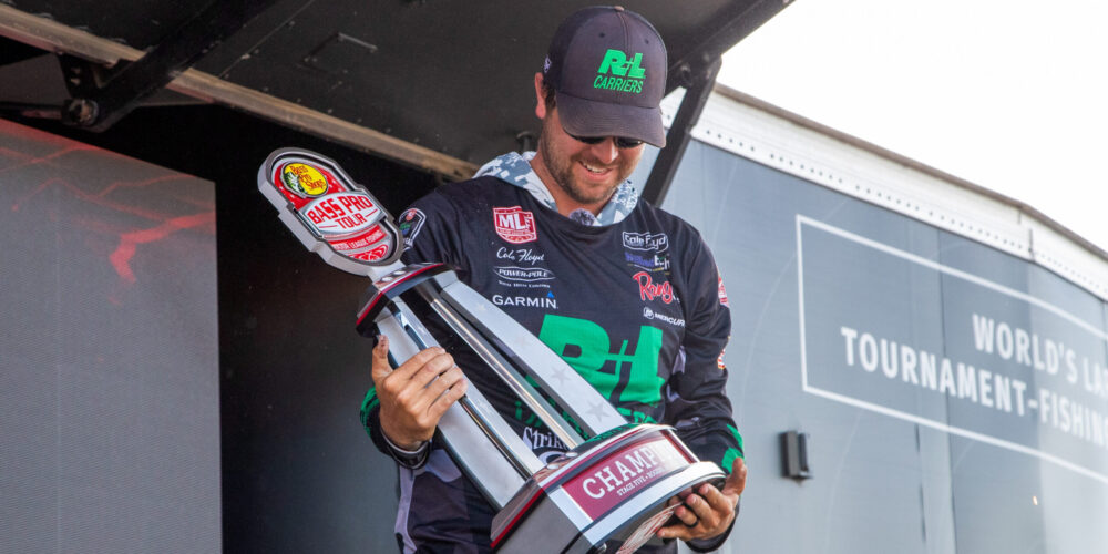 Image for Cole Floyd earns first Bass Pro Tour win at Yuengling Light Lager Stage 5 at Beaver Lake Presented by YETI