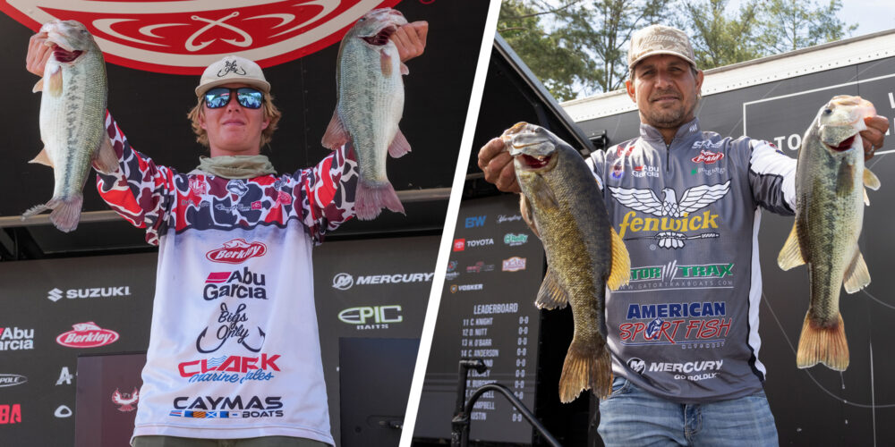 Image for Poche, Nutt on top with 30-10 after two days at Douglas Lake