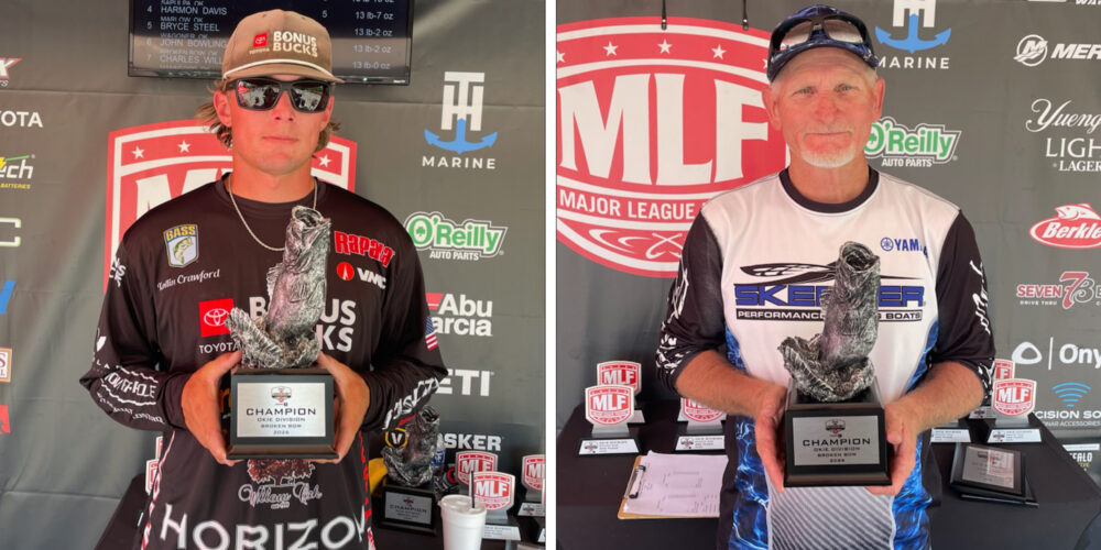 Image for Local boater Kollin Crawford earns win at Phoenix Bass Fishing League event at Broken Bow Lake