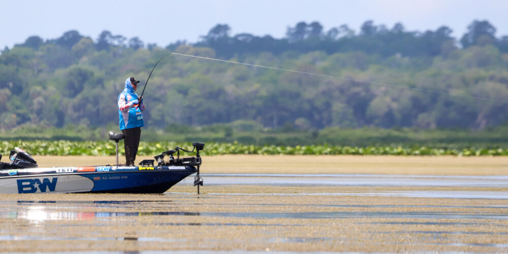 Image for Davis leads Group B, Neal Catches 11-Pound Big Bass to win $10K on Day 2 of Kubota Heavy Hitters on Orange Lake Presented by Bass Pro Shops