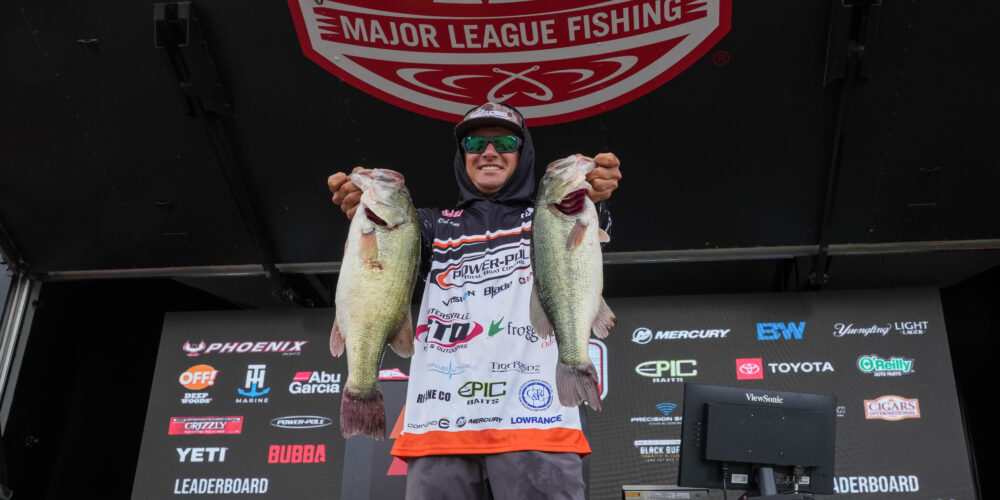 Image for Alabama’s Cal Lane takes early lead after Day 1 of Tackle Warehouse Pro Circuit Stop 5 on Lake Eufaula Presented by K&N Filters